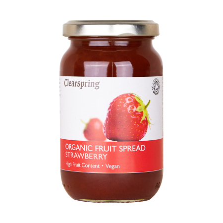 Fruchtaufstrich Erdbeere, BIO, Clearspring, 280g